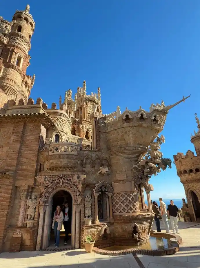 Castillo de Colomares nella provincia di Malaga